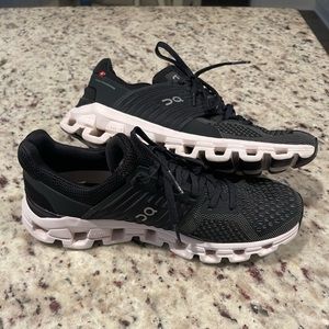 On Women's Cloudswift 3 Sneakers, All Black, Size 8.5 US